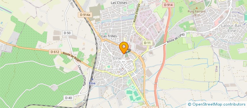 localisation de l'entreprise 883 370 934   ELNE