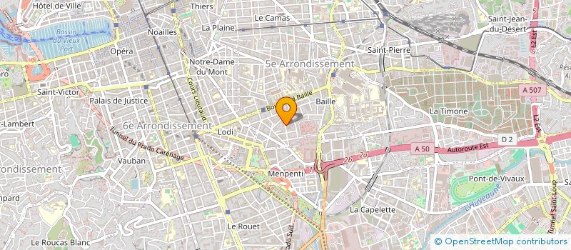 localisation de l'entreprise 883 406 647 à MARSEILLE