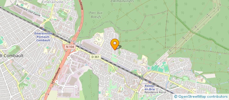 localisation de l'entreprise 883 407 462   PONTAULT-COMBAULT