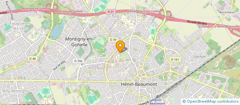 localisation de l'entreprise 883 408 932   DENAIN