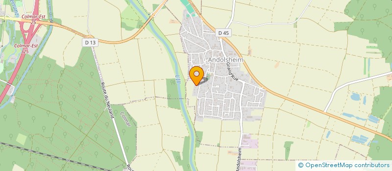 localisation de l'entreprise 883 415 838   HORBOURG-WIHR