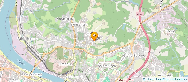 localisation de l'entreprise 883 418 733   BOUCAU