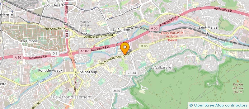 localisation de l'entreprise 883 442 642   AURIOL