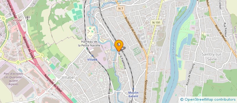 localisation de l'entreprise 883 449 381 à CORBEIL-ESSONNES