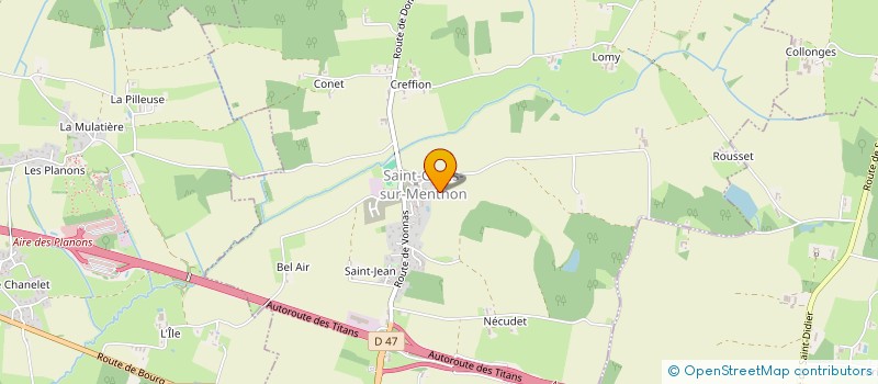 localisation de l'entreprise 883 457 434   SAINT-GENIS-SUR-MENTHON