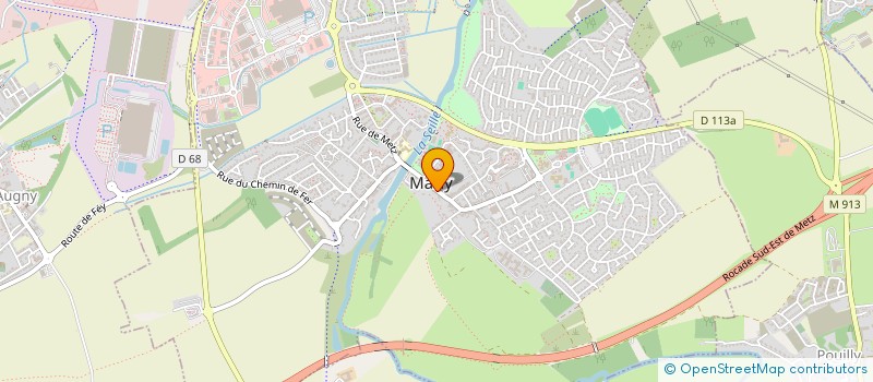 localisation de l'entreprise 883 460 586   SAINTE-RUFFINE