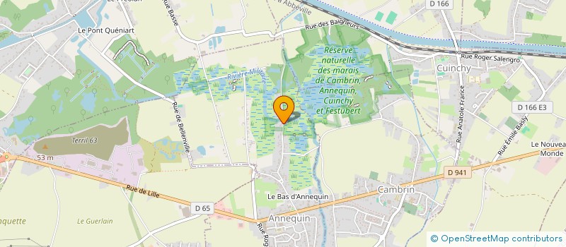 localisation de l'entreprise 883 467 243   CUINCHY