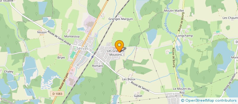 localisation de l'entreprise 883 470 452   SERVAS