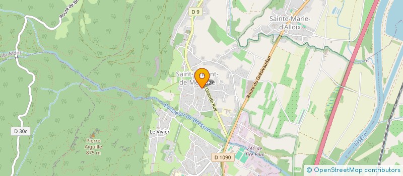 localisation de l'entreprise 883 471 393   SAINT-VINCENT-DE-MERCUZE