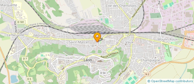 localisation de l'entreprise 883 472 755 à LAON