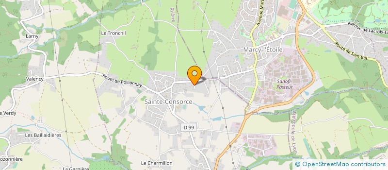 localisation de l'entreprise 883 473 217   SAINTE-CONSORCE