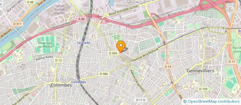 localisation de l'entreprise 883 473 589   COLOMBES