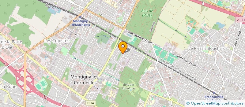 localisation de l'entreprise 883 474 546   MONTIGNY-LES-CORMEILLES