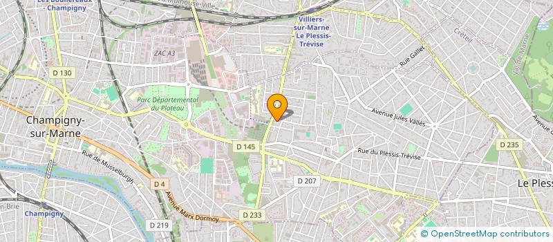 localisation de l'entreprise 883 477 911  à CHAMPIGNY-SUR-MARNE