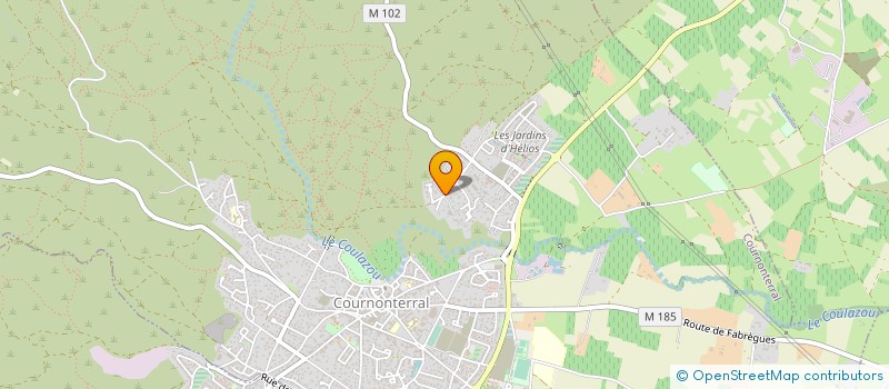 localisation de l'entreprise 883 488 520 à COURNONTERRAL