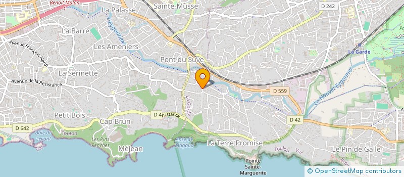 localisation de l'entreprise 883 492 852   ROCBARON