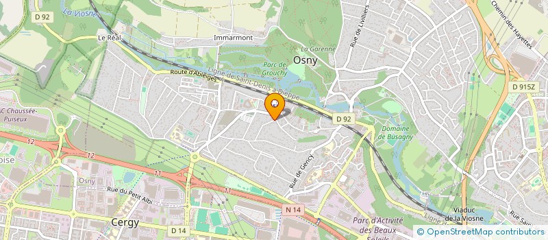 localisation de l'entreprise 883 494 205   CERGY