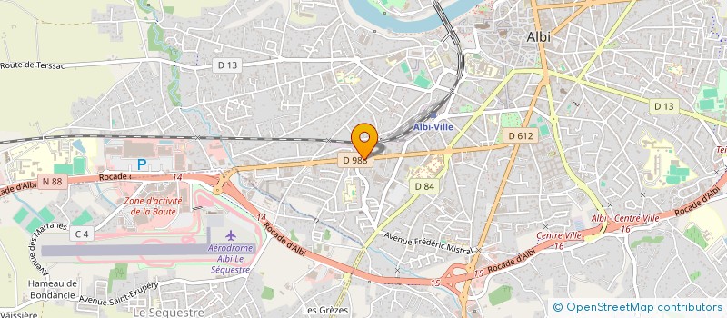 localisation de l'entreprise 883 510 745  à ALBI