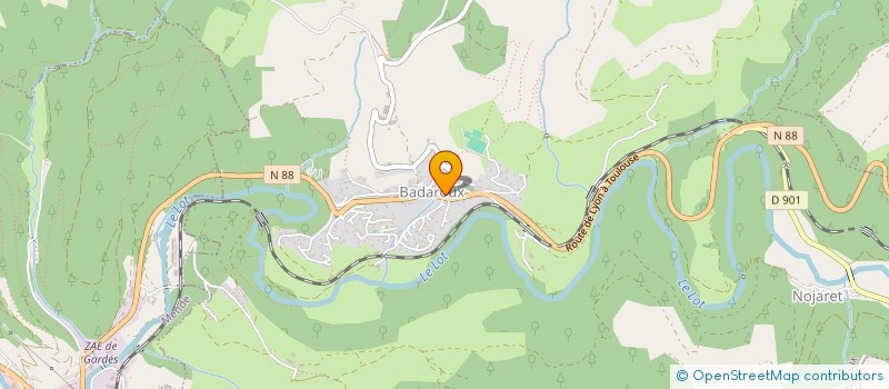 localisation de l'entreprise 883 511 958   SAINT-ETIENNE-DU-VALDONNEZ