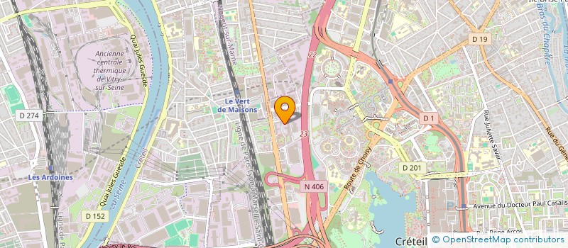 localisation de l'entreprise 883 515 413   CRETEIL