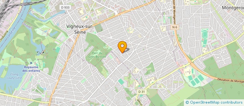 localisation de l'entreprise 883 517 831   VIGNEUX-SUR-SEINE