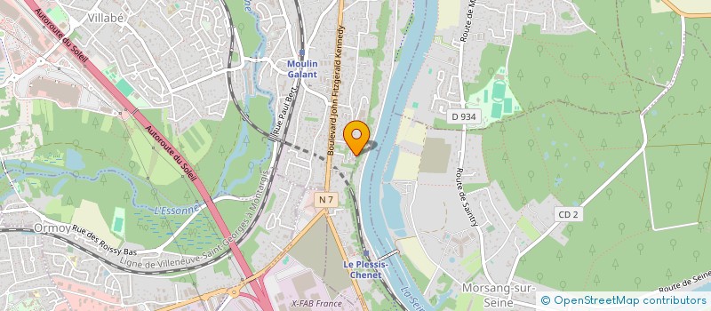 localisation de l'entreprise 883 518 250   AUFFERVILLE