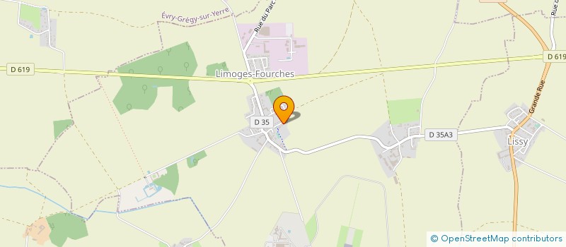 localisation de l'entreprise 883 528 242   LIMOGES-FOURCHES