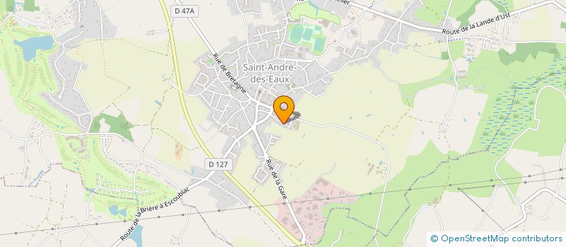 localisation de l'entreprise 883 532 913   SAINT-ANDRE-DES-EAUX