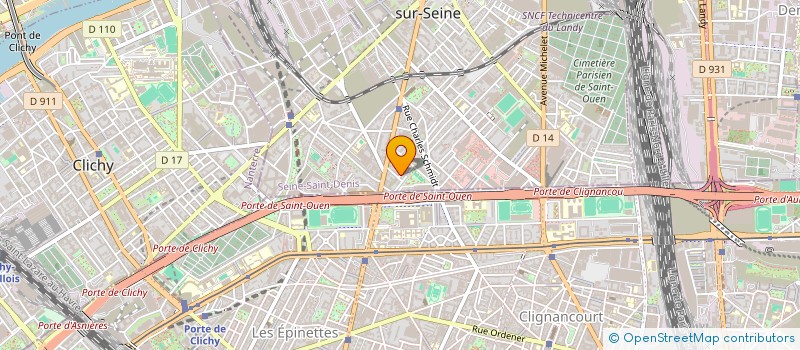 localisation de l'entreprise 883 540 429 à SAINT-OUEN-SUR-SEINE