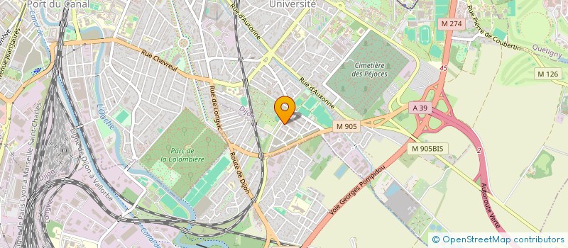 localisation de l'entreprise 883 549 412   DIJON