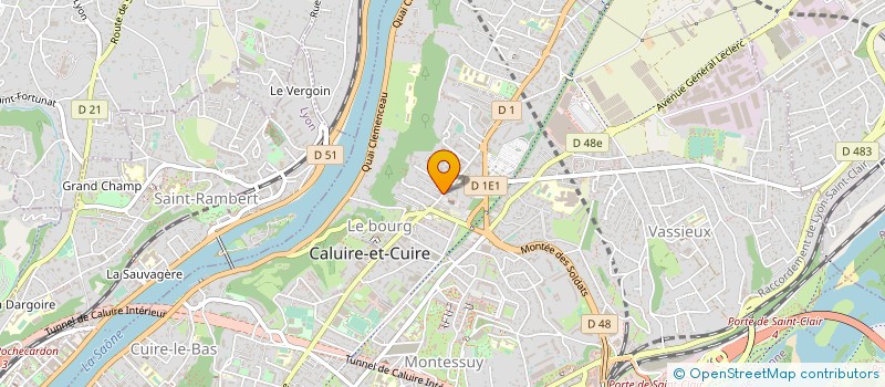 localisation de l'entreprise 883 550 782   CALUIRE-ET-CUIRE