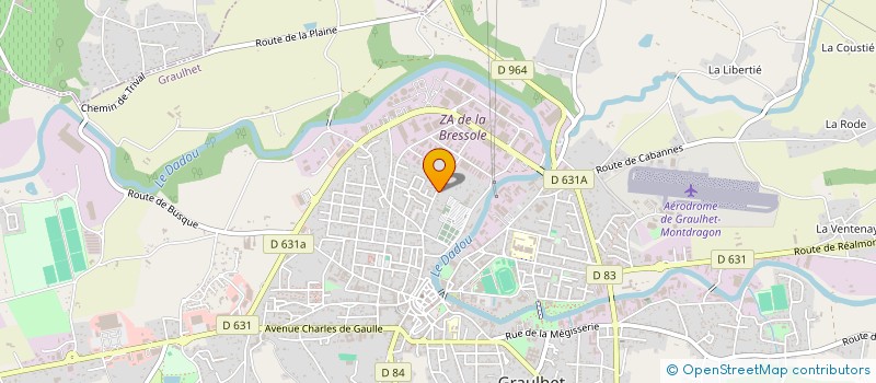 localisation de l'entreprise 883 552 077   GRAULHET