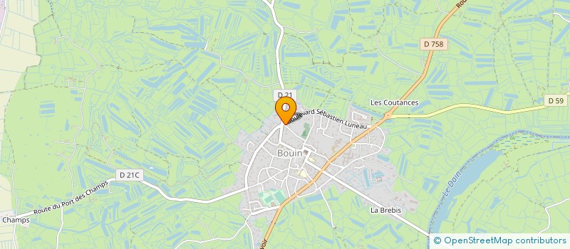 localisation de l'entreprise 883 556 995   BOUIN