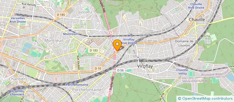 localisation de l'entreprise 883 562 498   VIROFLAY