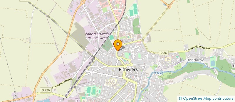 localisation de l'entreprise 883 578 148 à PITHIVIERS