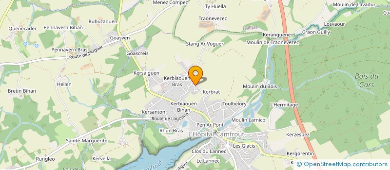 localisation de l'entreprise 883 578 213   HOPITAL-CAMFROUT