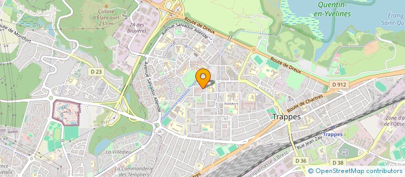 localisation de l'entreprise 883 587 313  à TRAPPES