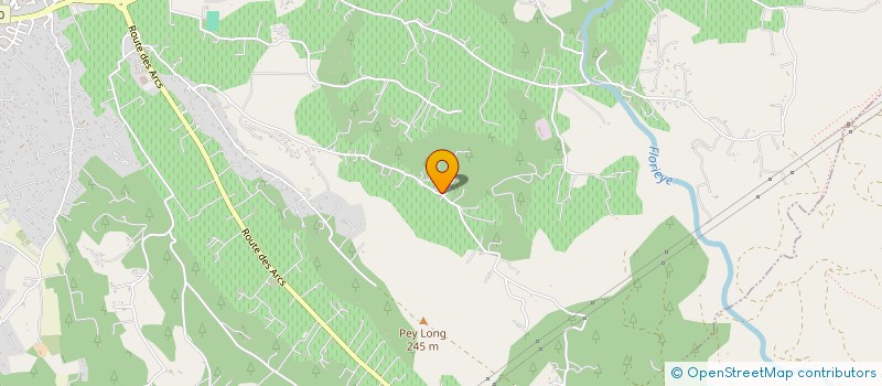 localisation de l'entreprise 883 589 533   ROQUEBRUNE-SUR-ARGENS