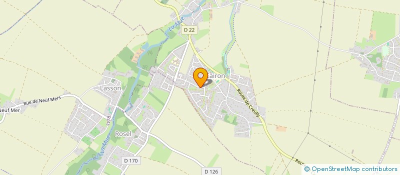 localisation de l'entreprise 883 618 175   CAIRON