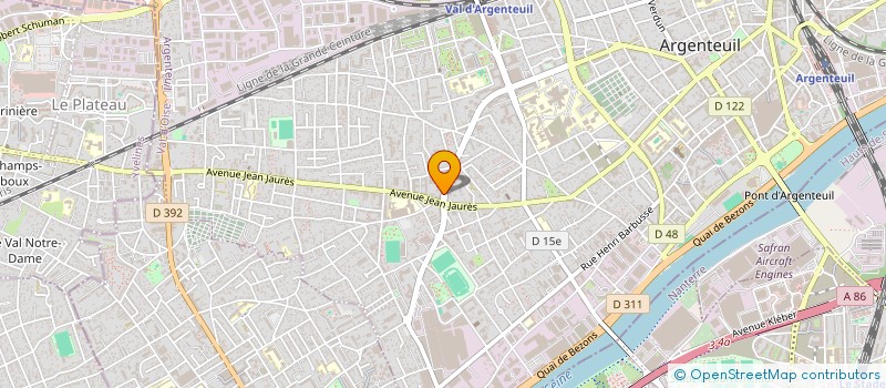 localisation de l'entreprise 883 619 652   ARGENTEUIL