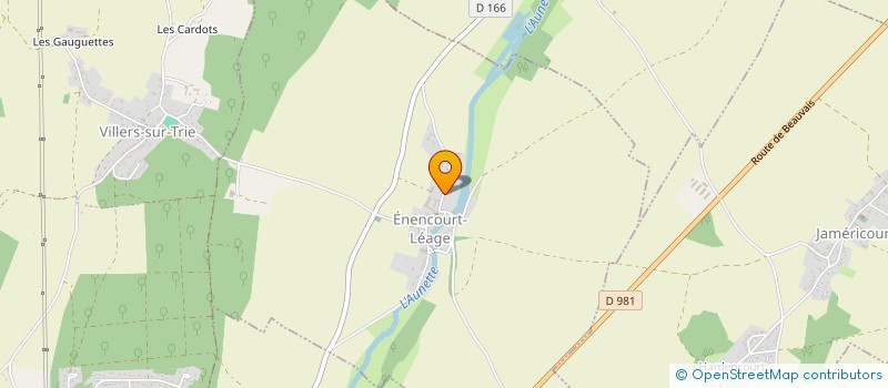 localisation de l'entreprise 883 624 074   ENENCOURT-LEAGE