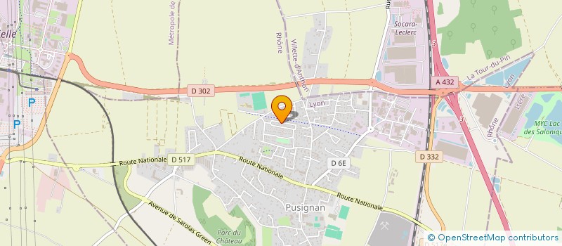 localisation de l'entreprise 883 645 137   PUSIGNAN