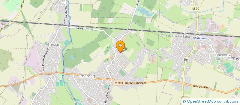 localisation de l'entreprise 883 646 408   CHERENG