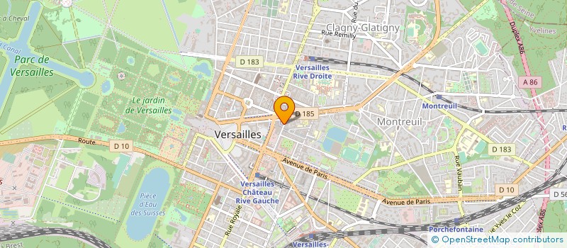 localisation de l'entreprise 883 647 828   LE CHESNAY-ROCQUENCOURT