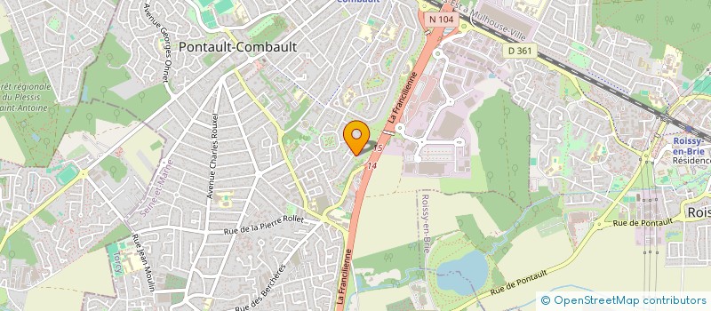 localisation de l'entreprise 883 662 025   OZOIR-LA-FERRIERE