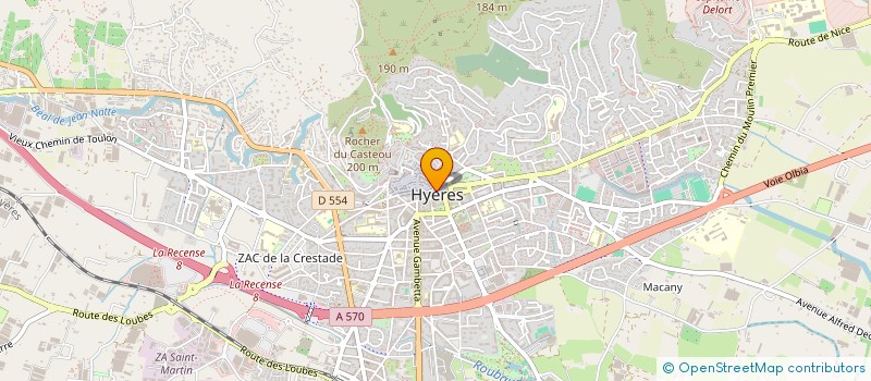 localisation de l'entreprise 883 663 494   HYERES