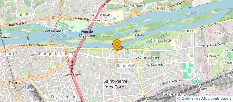 localisation de l'entreprise 883 668 733   SAINT-PIERRE-DES-CORPS