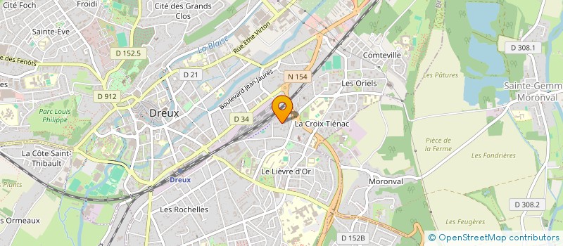 localisation de l'entreprise 883 671 083 à DREUX