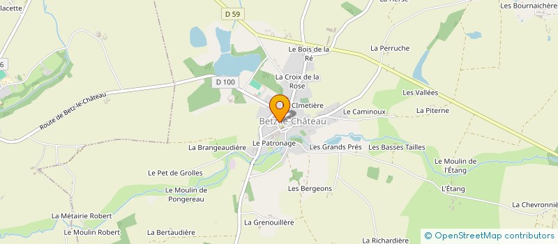 localisation de l'entreprise 883 673 691   BETZ-LE-CHATEAU