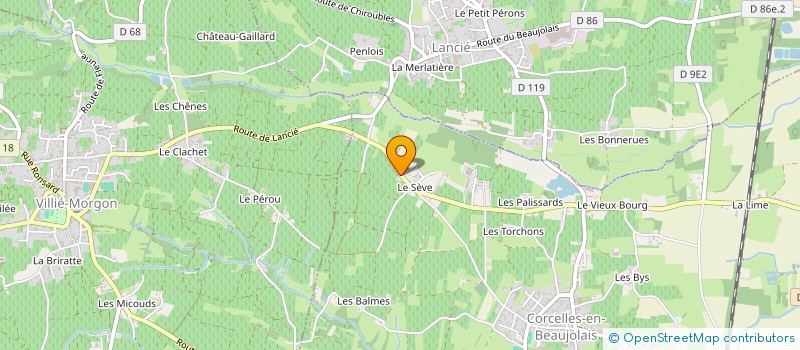 localisation de l'entreprise 883 677 718 à SANCE